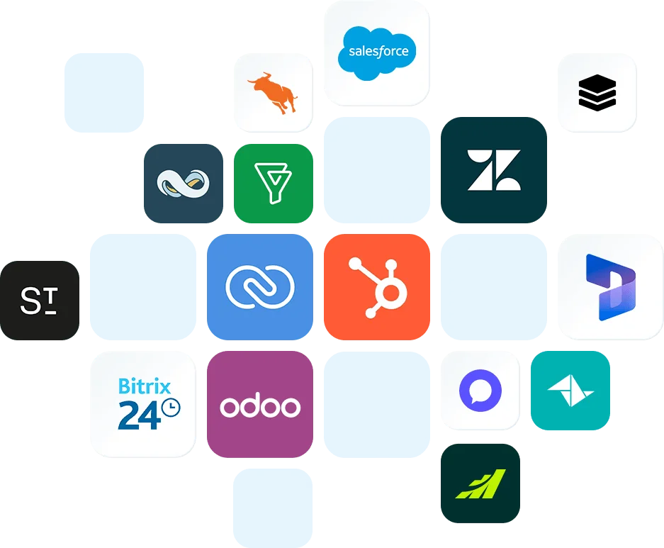 Dromlik CRM and helpdesk integrations